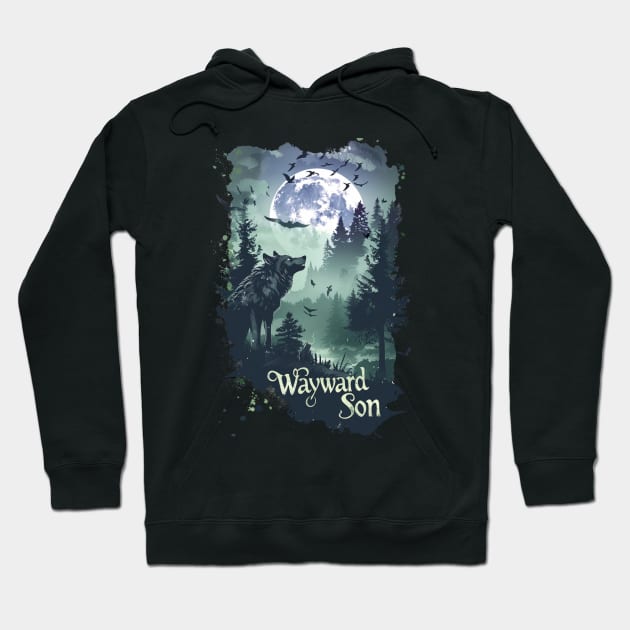 Embrace the Wild Within: Wear Your Wayward Son Spirit with Pride Hoodie by Abystoic